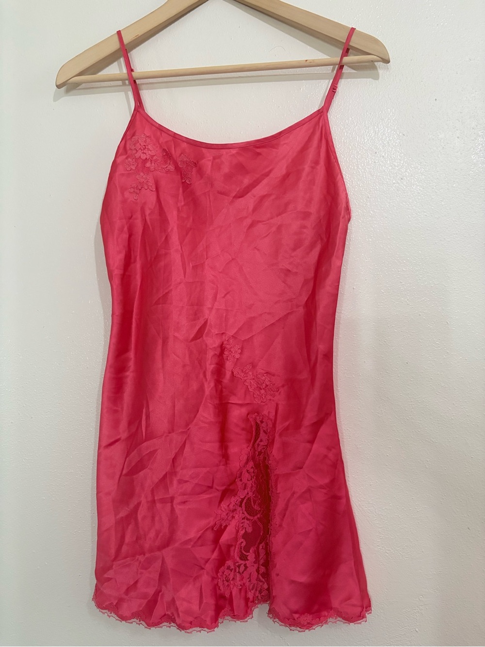 Victoria Secret Vintage Satin Slip Dress Small